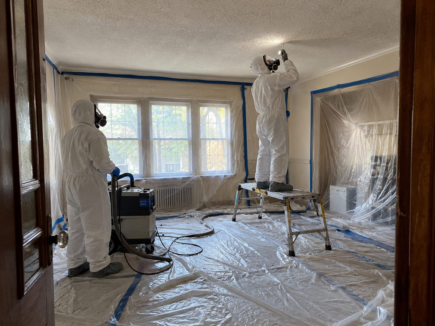 Asbestos Pipe Insulation Removal